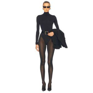 WARDROBE.NYC Sheer Tights in Black Small New Womens Nylons Leggings